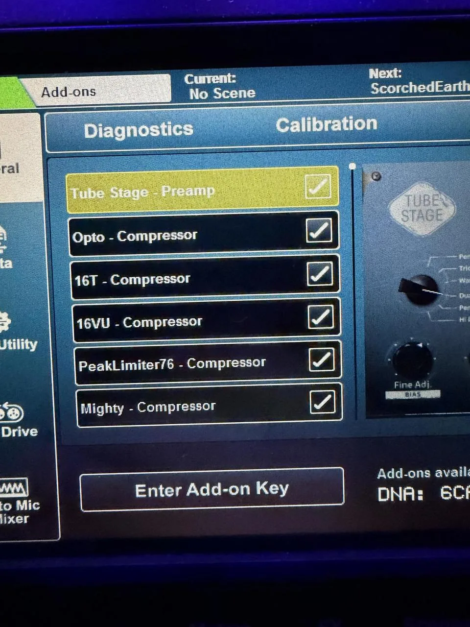 Pult A&H SQ5 + pluginy + case + 2x DX168