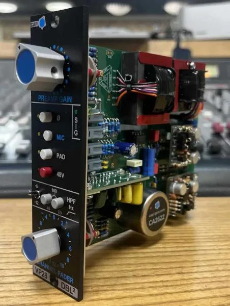 CAPI VP28 500 series Mic Preamp/Mikrofonní předzesilovač Litz Wire