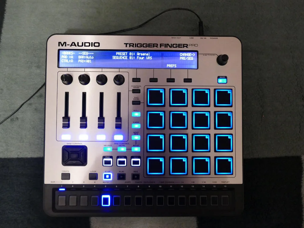 M-AUDIO Trigger Finger Pro
