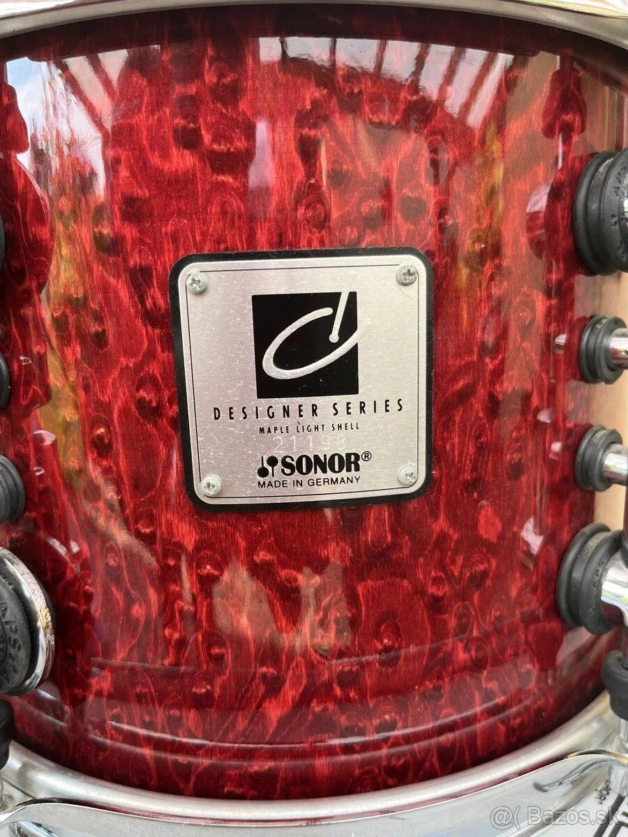 Sonor Designer Birdseye Cherry Maple Light Shell set + snare