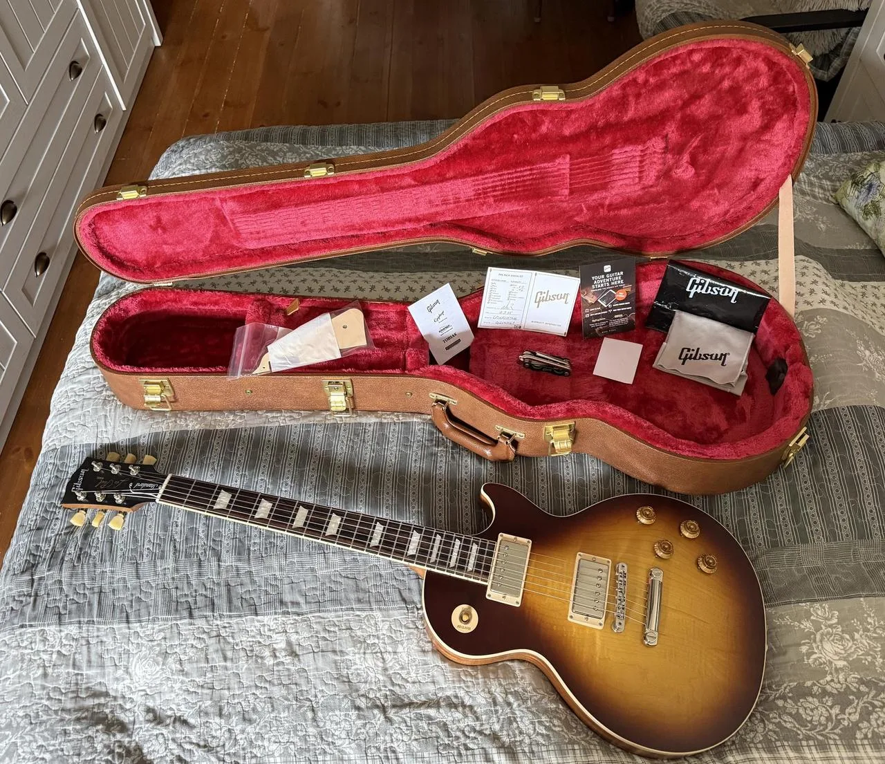 Gibson Les Paul Standard 50’s tobaco burst faded