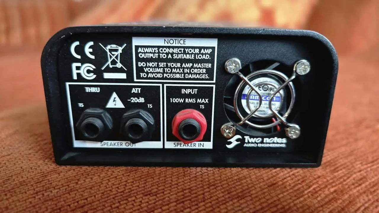 Two Notes Torpedo Captor 8 Attenuátor Loadbox