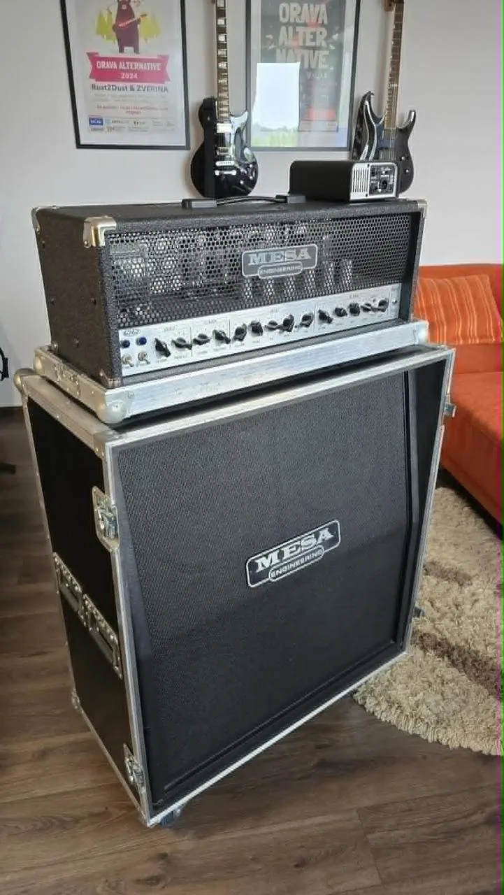 Mesa Boogie 4x12 4FB + BUGERA 6262 + Torpedo Captor + CASEs