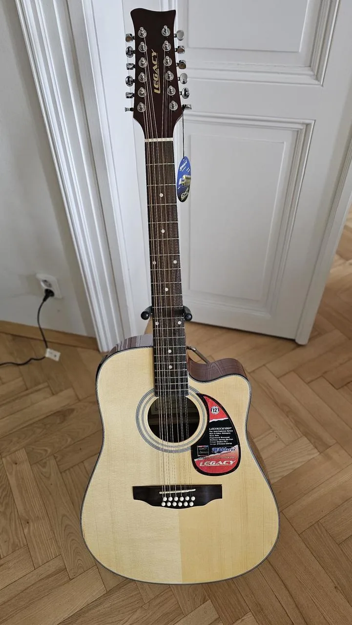 12strunná elektroakustická kytara