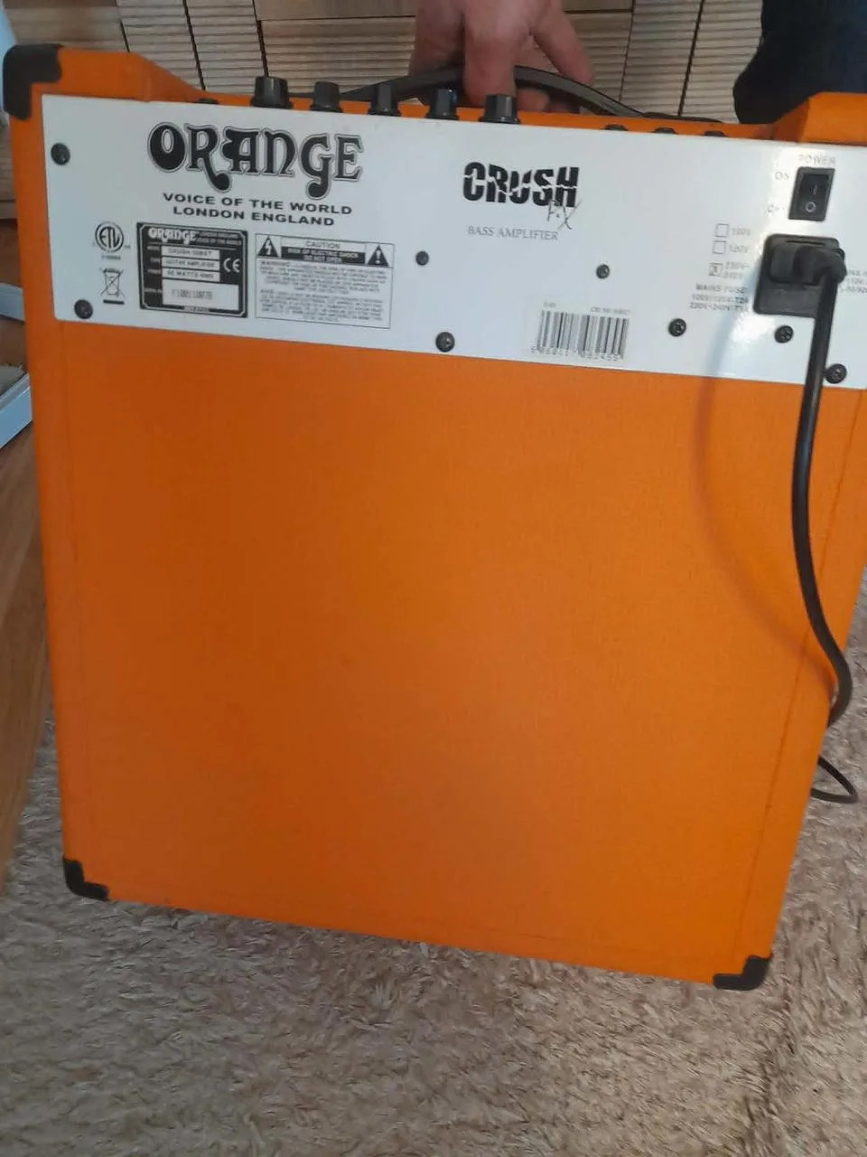 orange crush bass combo 50BTX