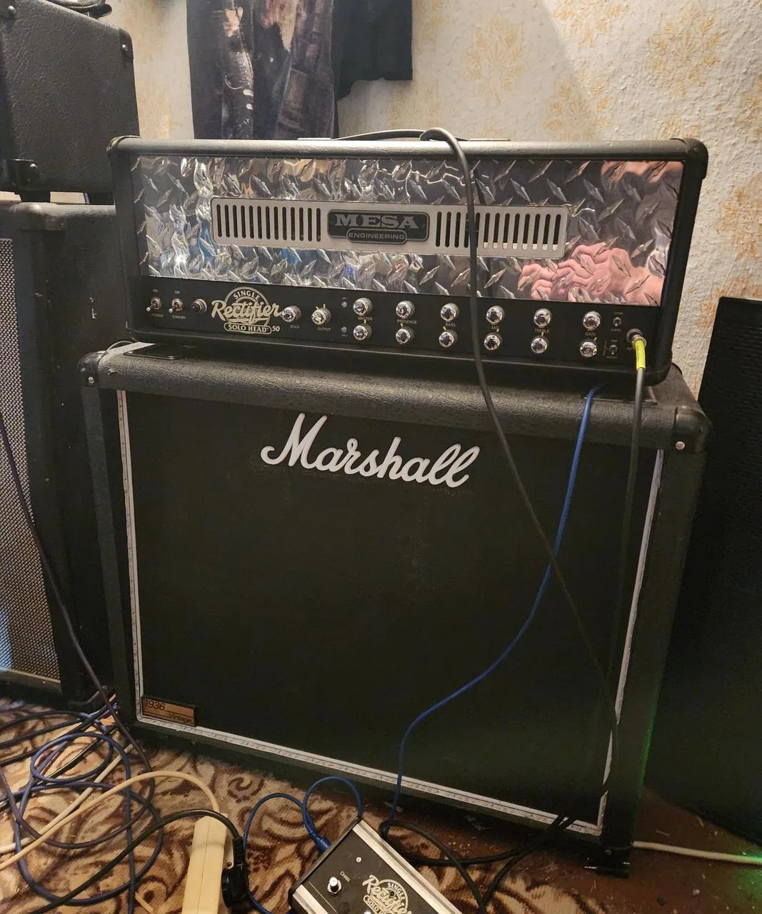 Mesa boogie single rectifier+Marshall 1936 v30- komplet