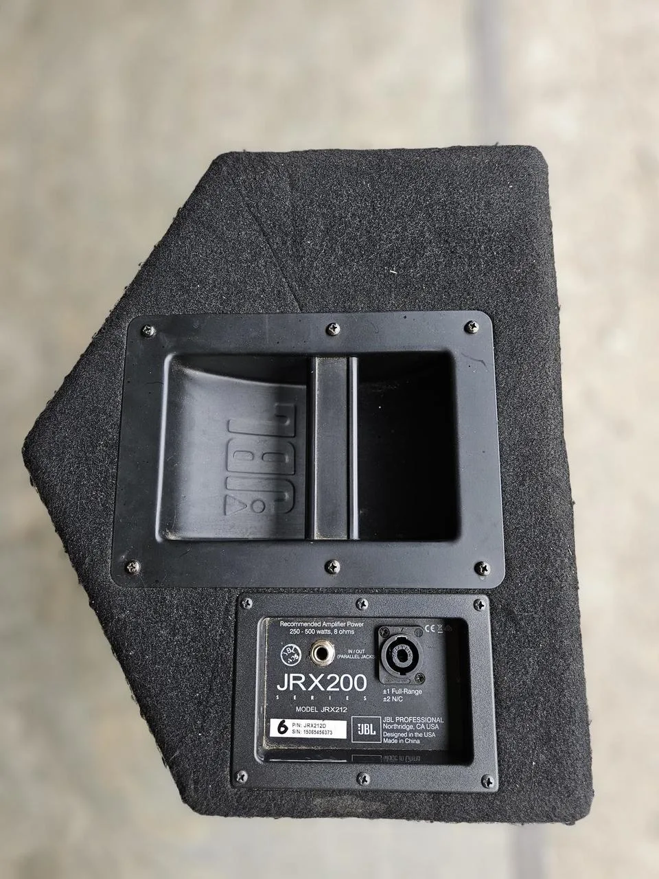 Odposlechové reprobedny JBL JRX 212