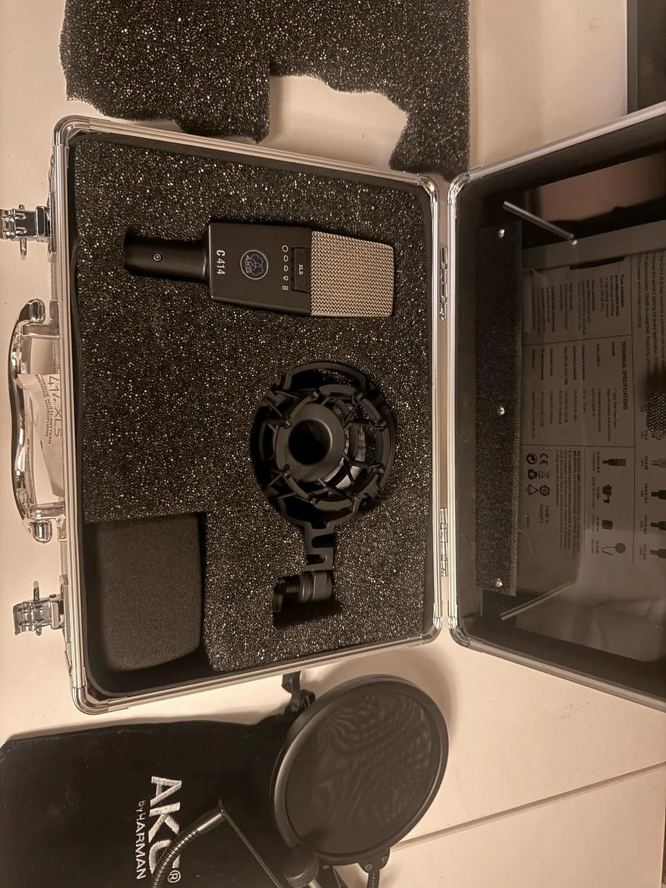 AKG C414 XLS Kondenzátorový studiový mikrofon
