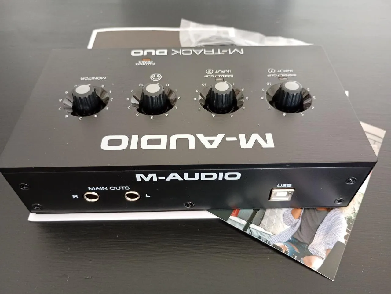 Prodám M-Audio M-Track Duo USB zvukovou kartu