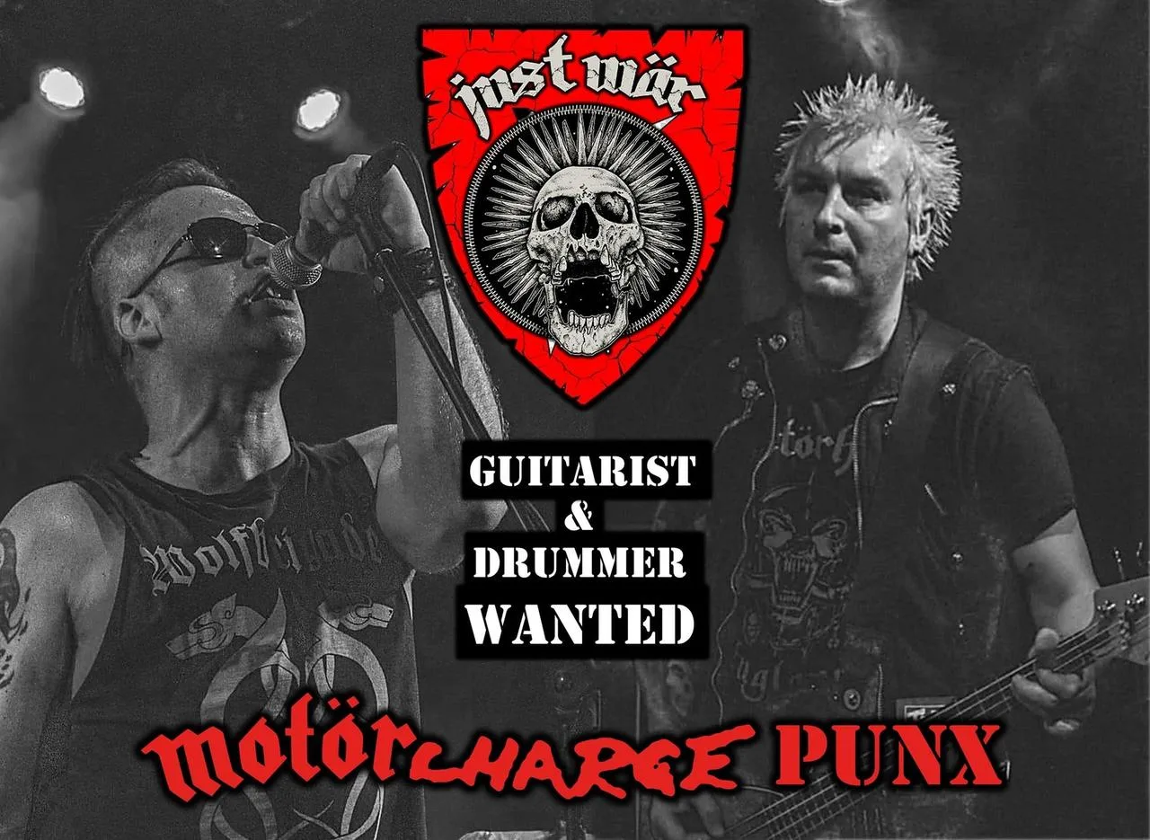 Hledá se kytarista do JUST WÄR (punk, metal, hardcore...)