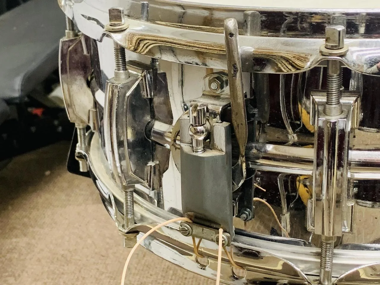 Plechový snare Amati 14" x 5"