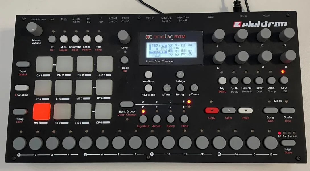 Prodám drummachine Elektron Analog Rytm MK I
