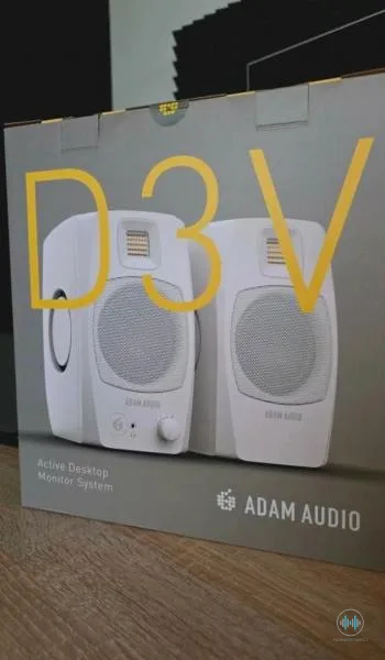 ADAM Audio D3V White Aktívny štúdiový monitor 2 ks