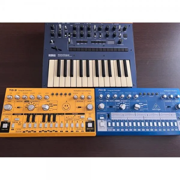 Korg monologue + TB 3 + RD 6