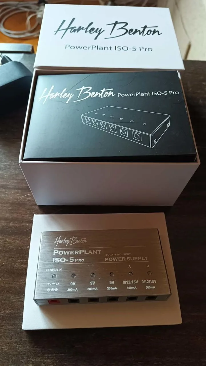 Zdraj do pedalboardu Harley Benton PowerPlant ISO-5 Pro
