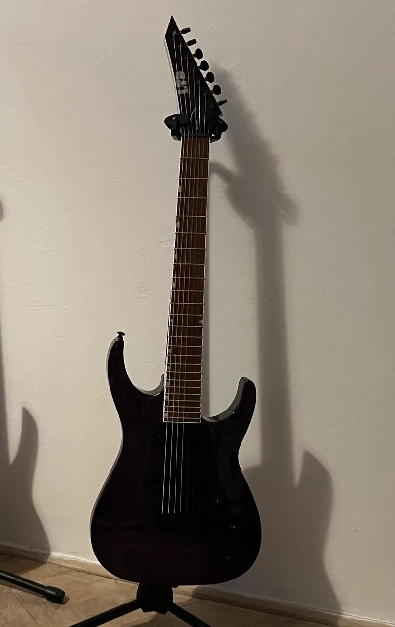 ESP LTD SH-207 Brian Welch Signature See Thru Purple