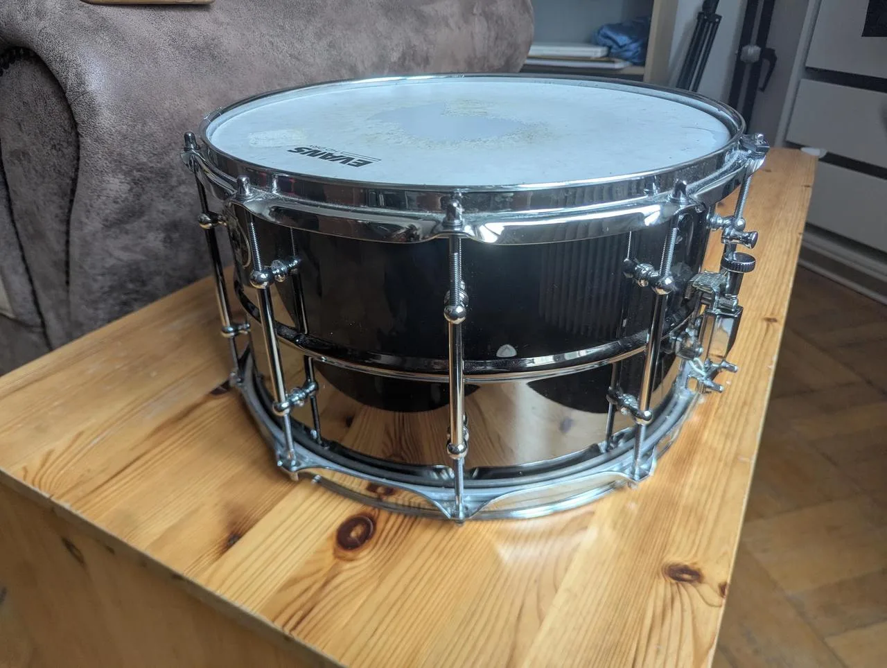Ludwig Black Magic Snare 14X8  (Hluboký virbl)