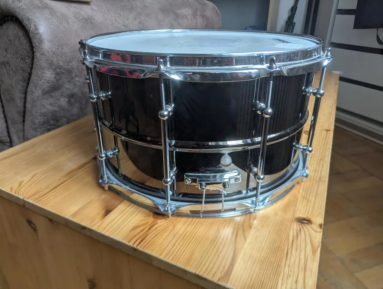 Ludwig Black Magic Snare 14X8  (Hluboký virbl)