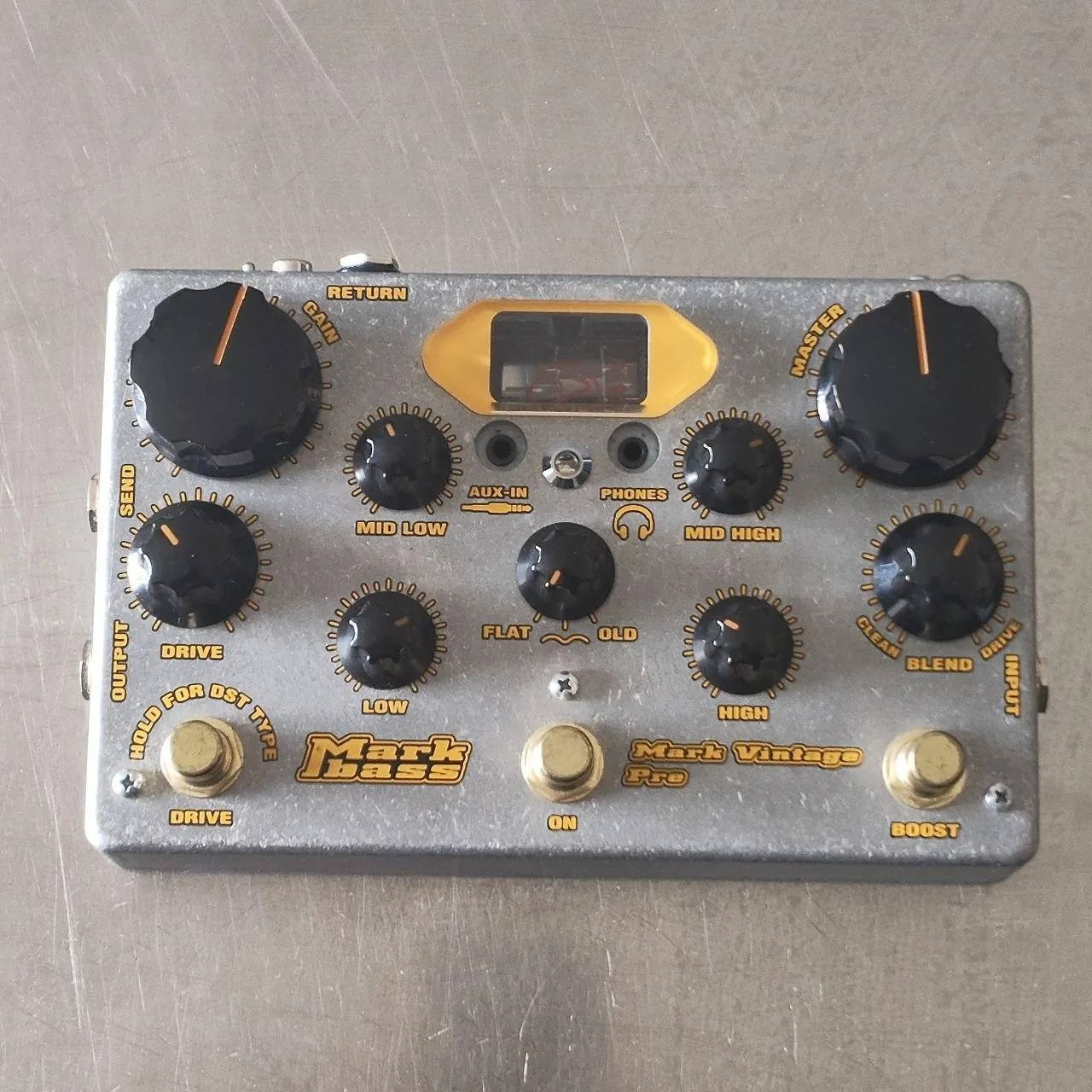 Markbass Mark Vintage Pre – Skvělý stav (Kompletní balení) |