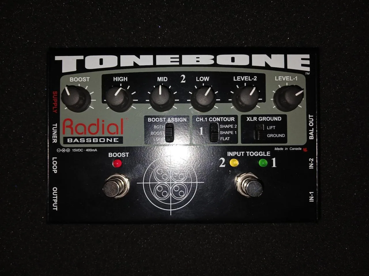 Radial bassbone