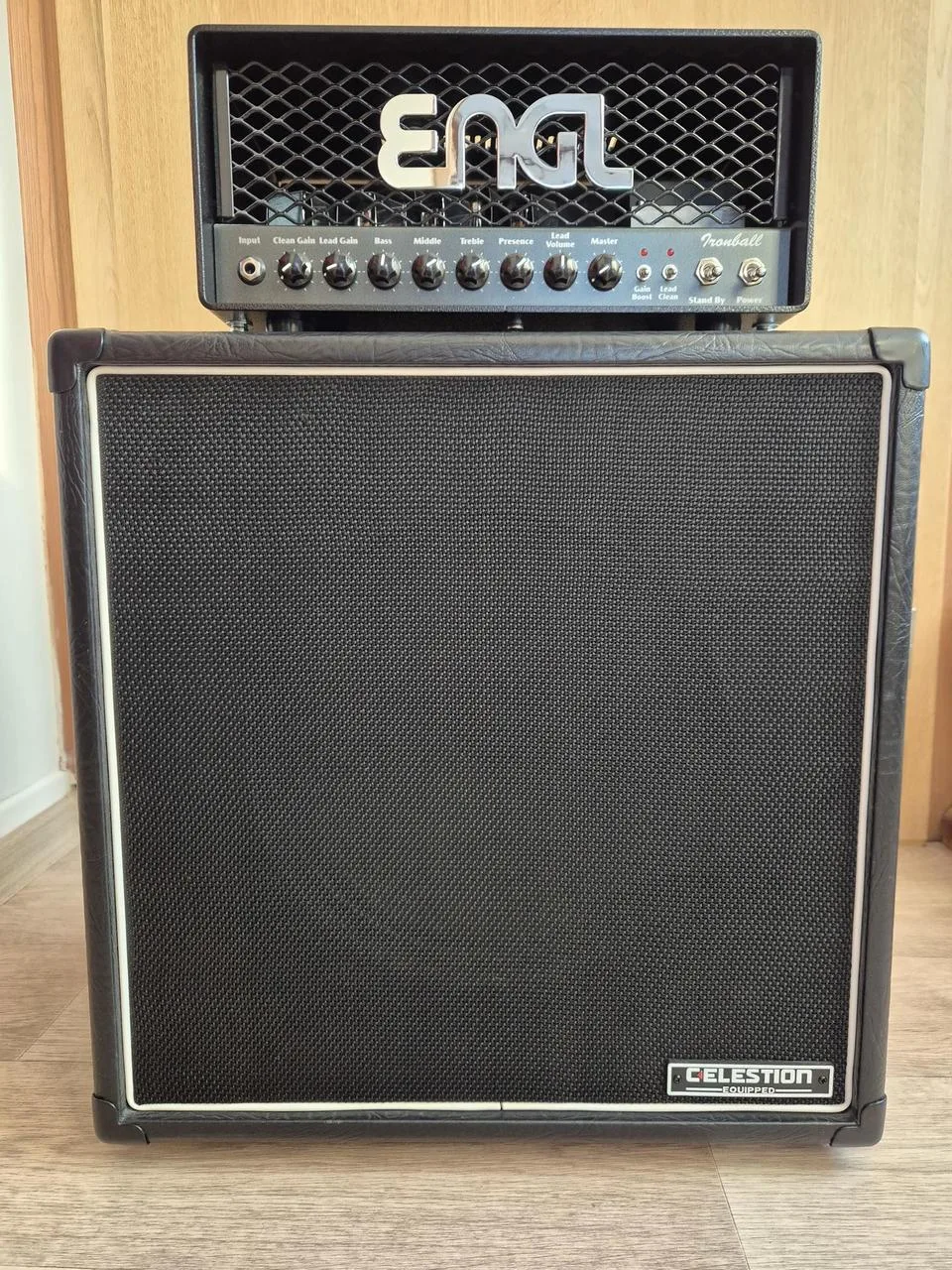 Engl Ironball+Razzor Cases+box 1x12 Celestion V30+Engl Z-4