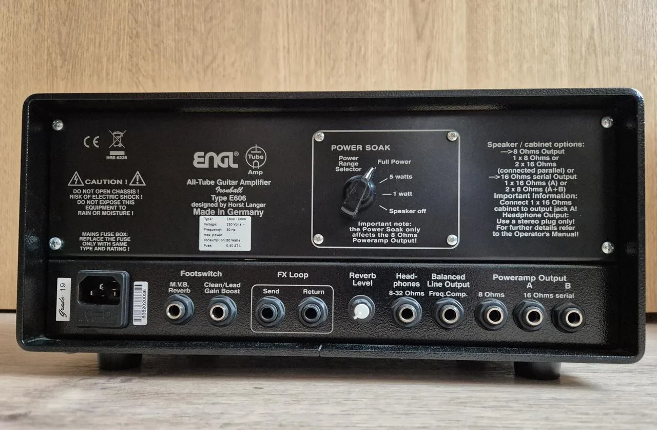 Engl Ironball+Razzor Cases+box 1x12 Celestion V30+Engl Z-4