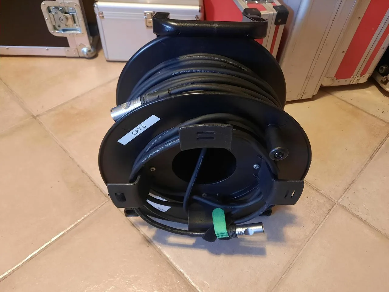 LAN kabely 50m na bubnech Schill (Sommer Cable + Neutrik)