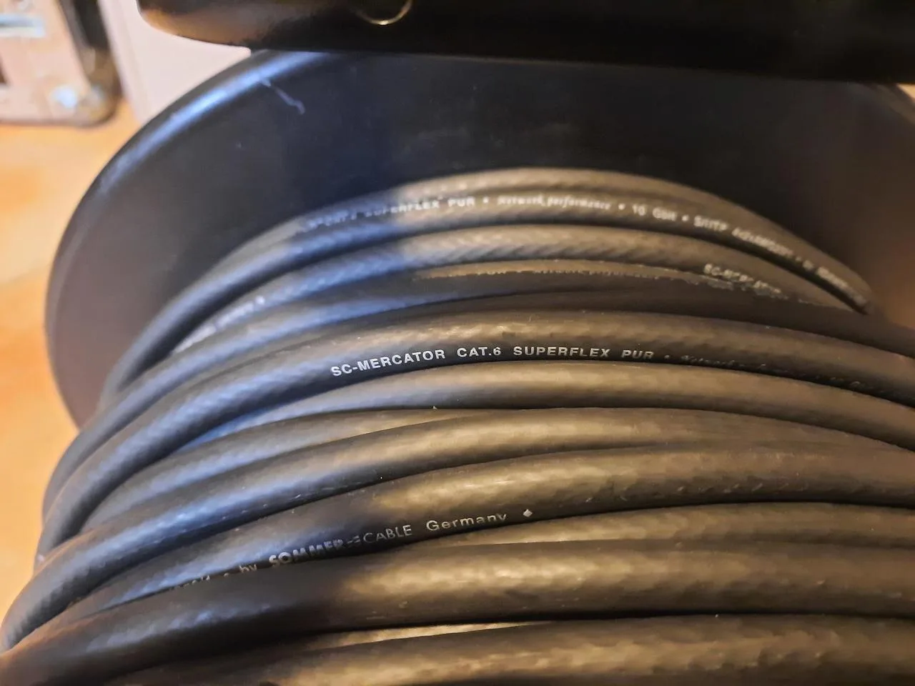 LAN kabely 50m na bubnech Schill (Sommer Cable + Neutrik)