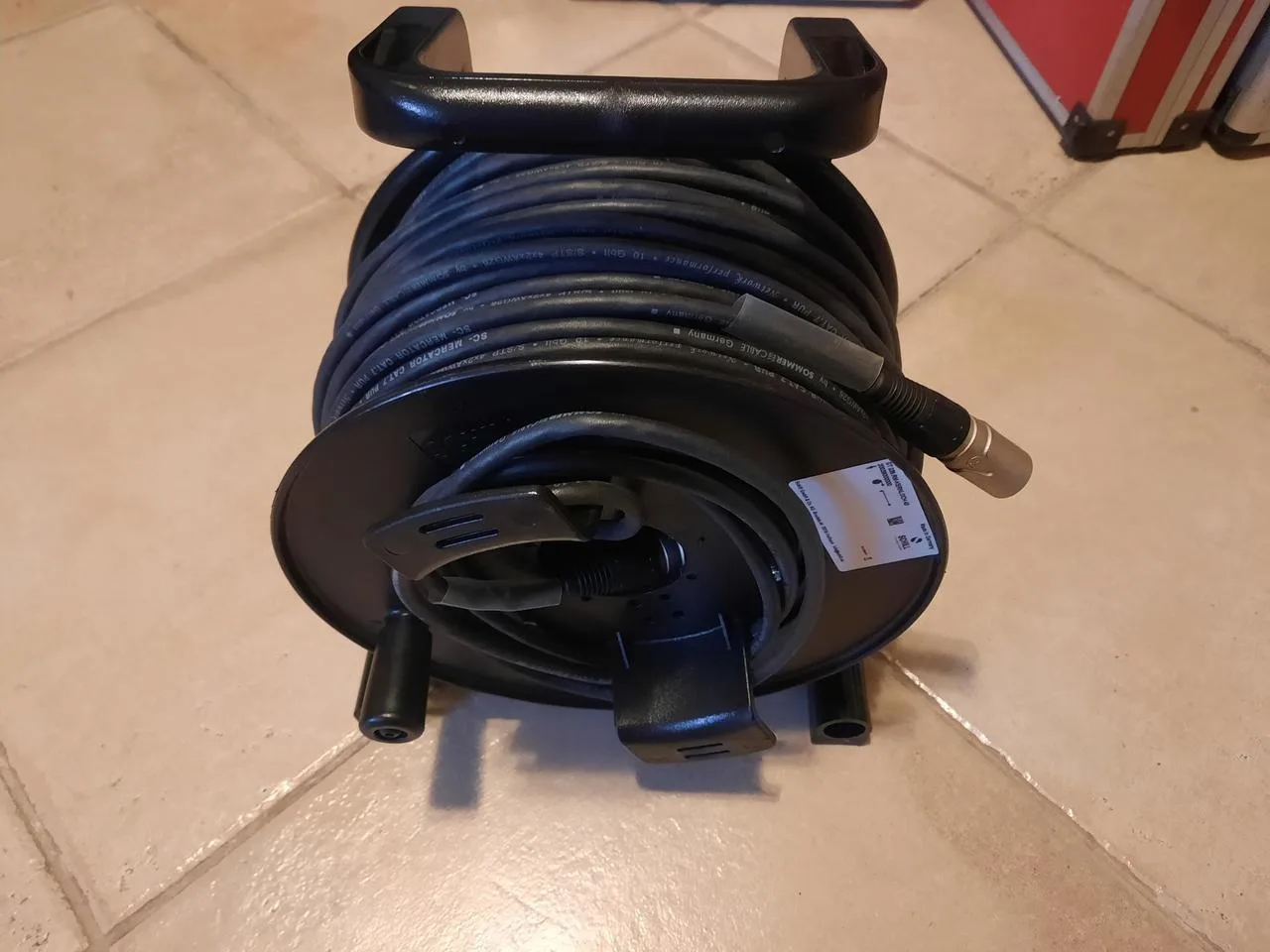 LAN kabely 50m na bubnech Schill (Sommer Cable + Neutrik)