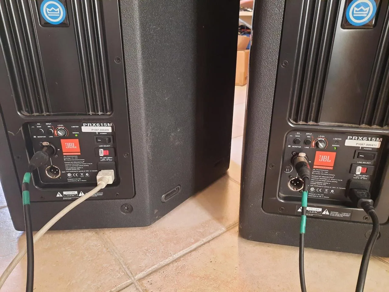 JBL PRX615M pár
