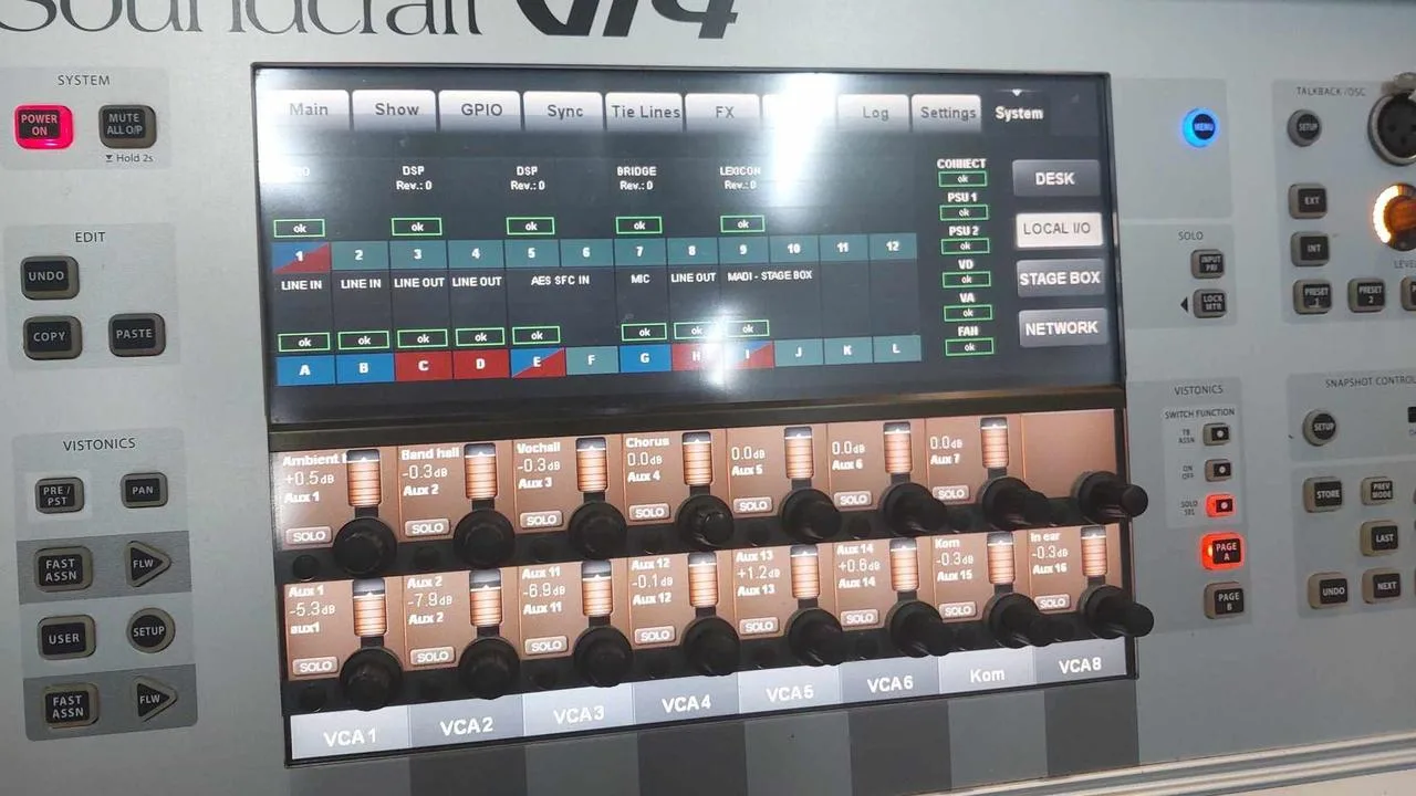 Soundcraft Vi400