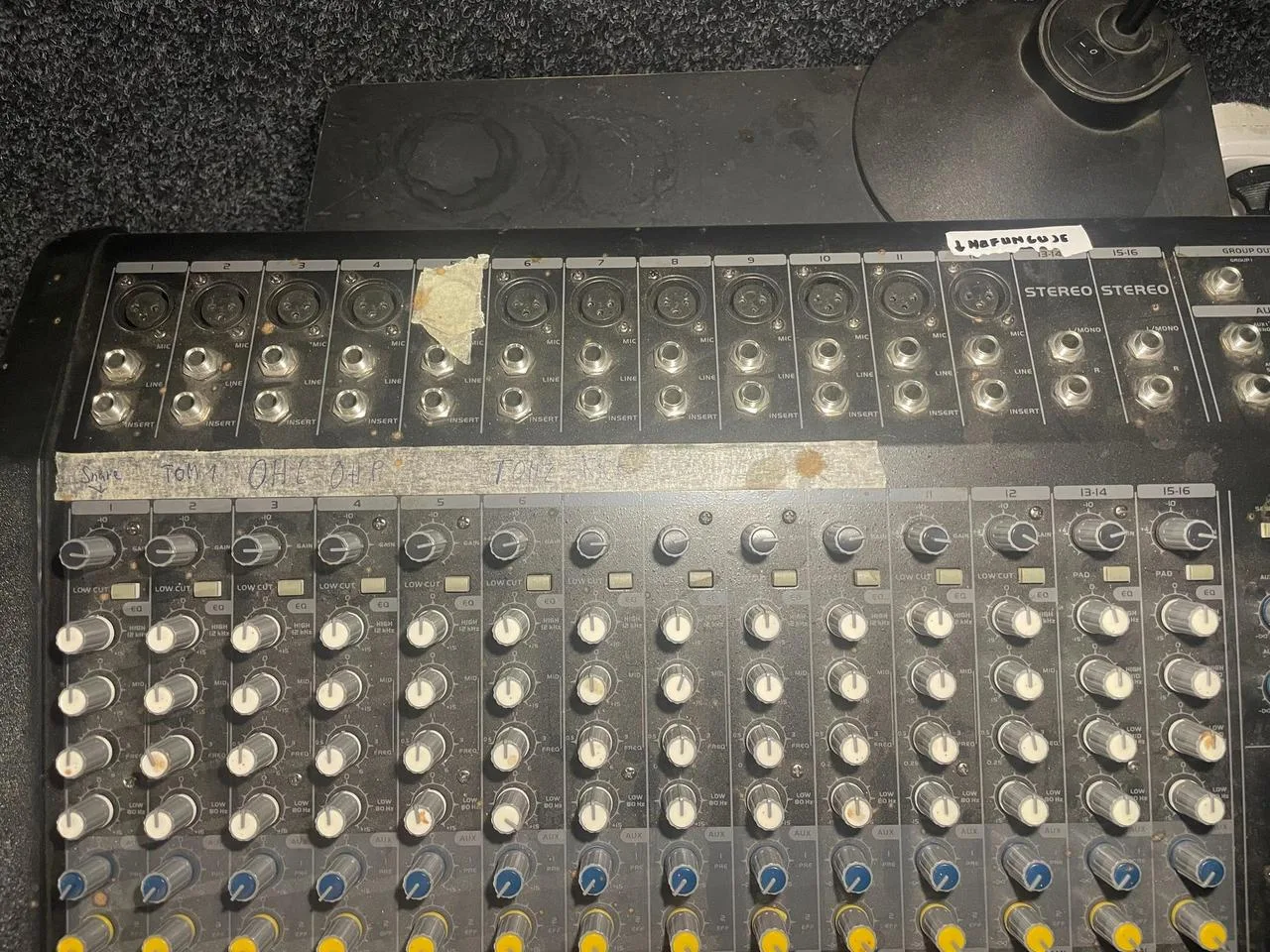 Prodám starý mixážní pult Omnitronic LS-1622