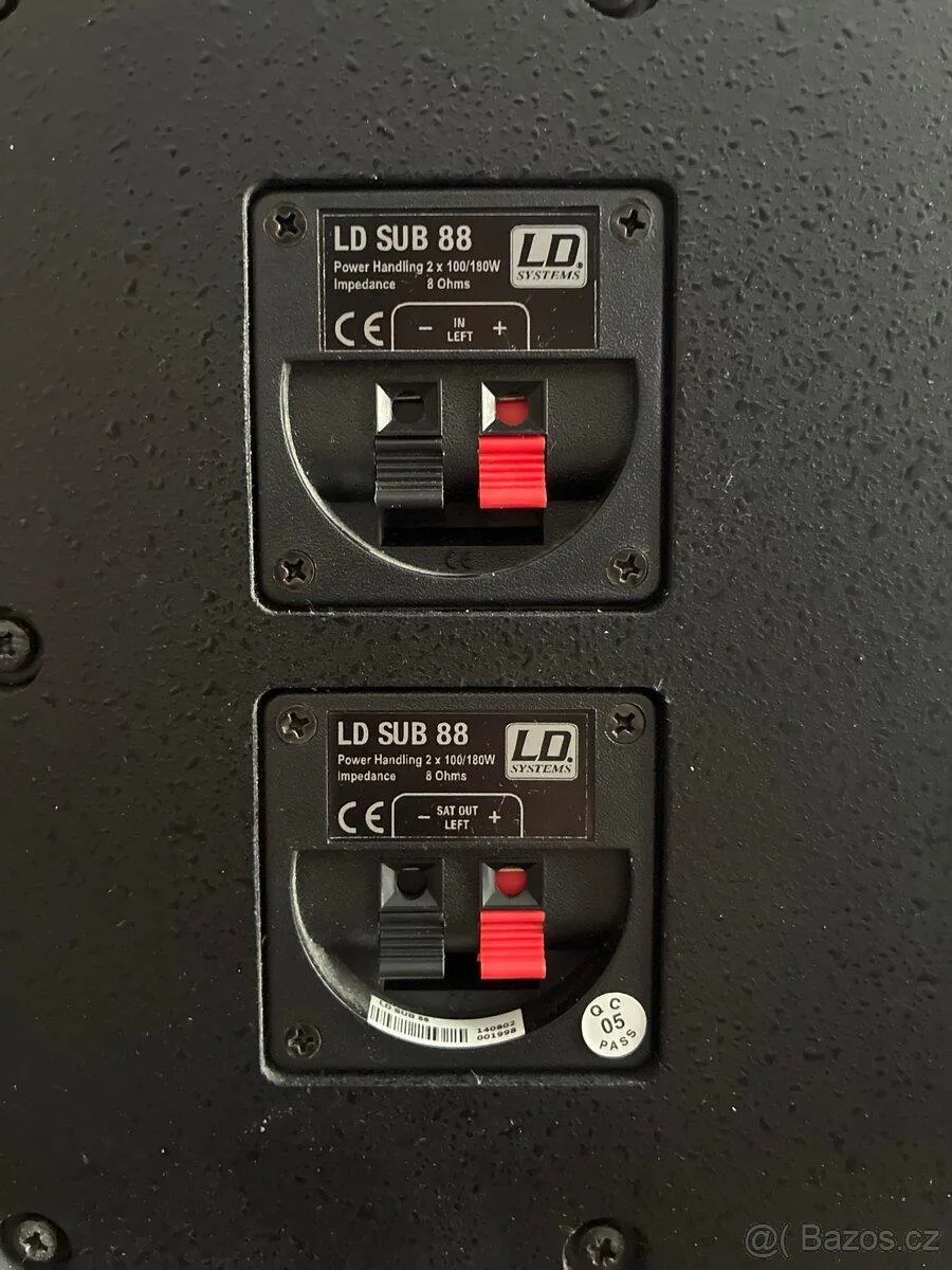 Pasivní subwoofer LD Systems SUB 88 (2x 8")