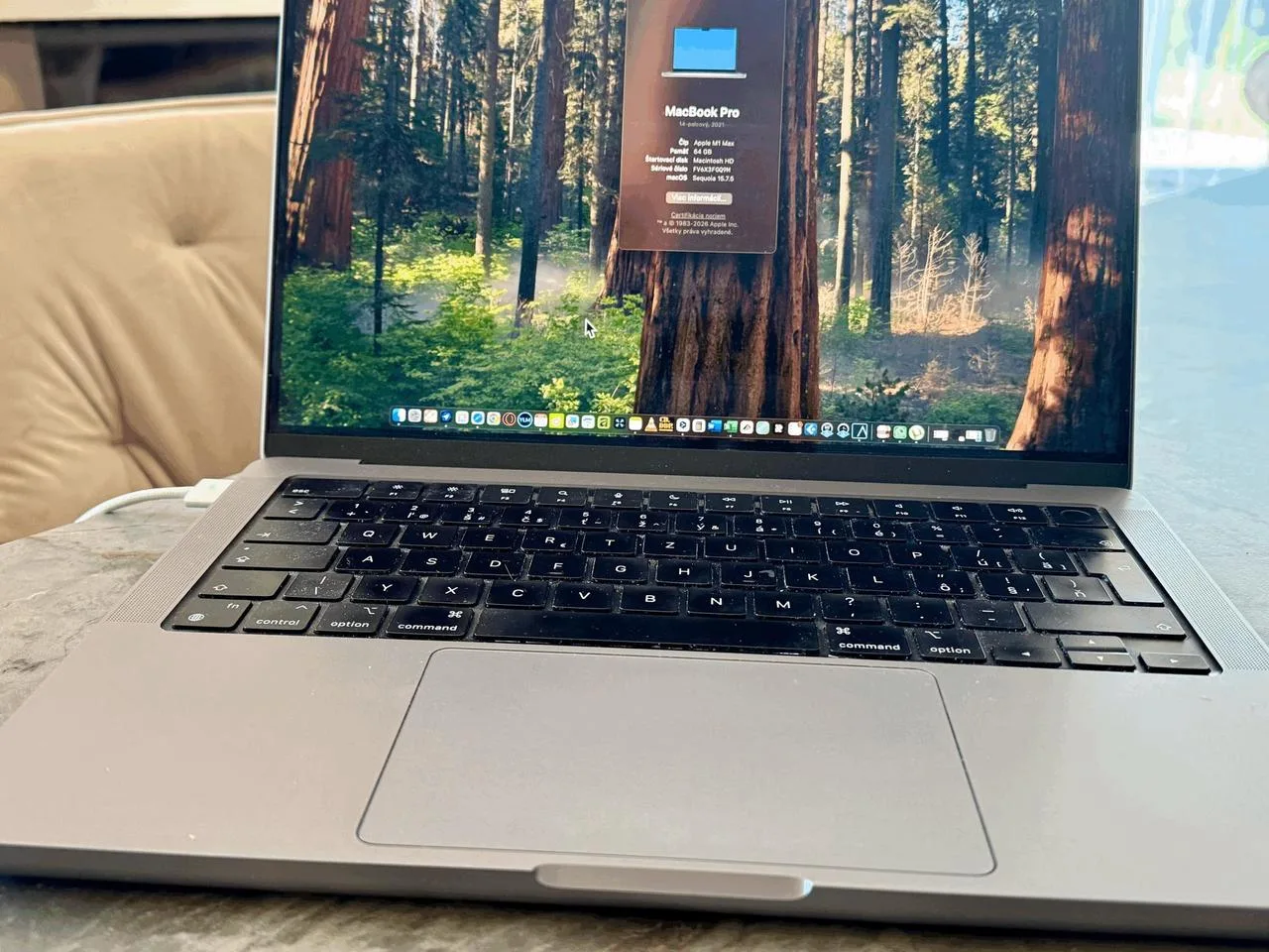 MacBook Pro 14" M1 MAX, 64GB RAM, 2TB SSD