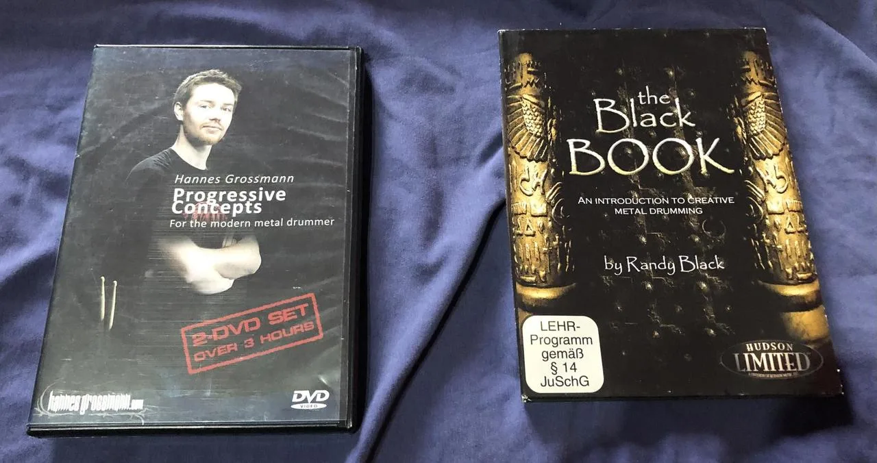 Hannes Grossmann | Randy Black drum DVDs | Necrophagist |