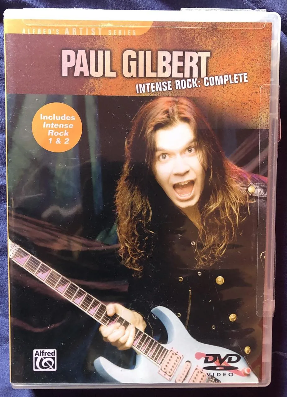 PAUL GILBERT – INTENSE ROCK: COMPLETE DVD