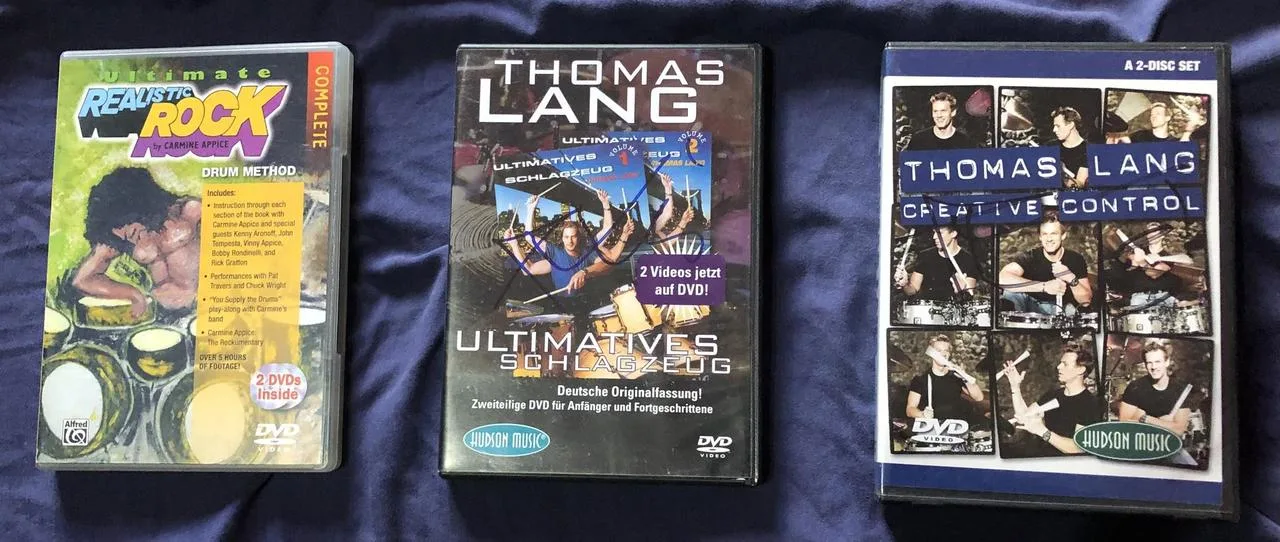 Carmine Appice | Thomas Lang Drum DVDs