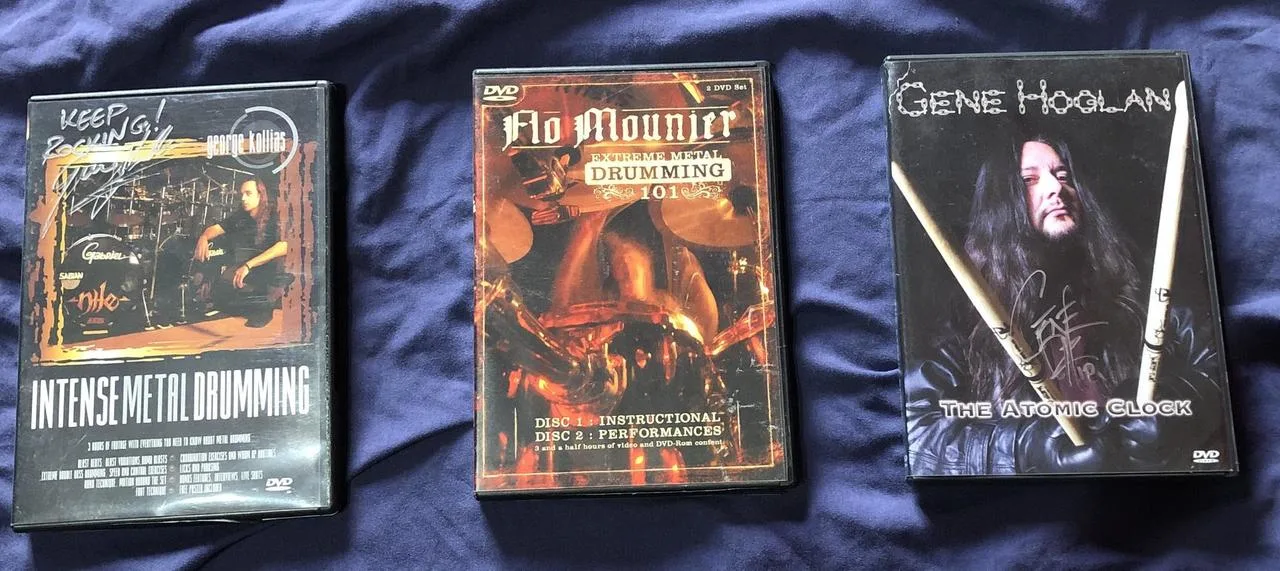 Nile | Death | Cryptopsy | death/extreme metal drumming DVDs