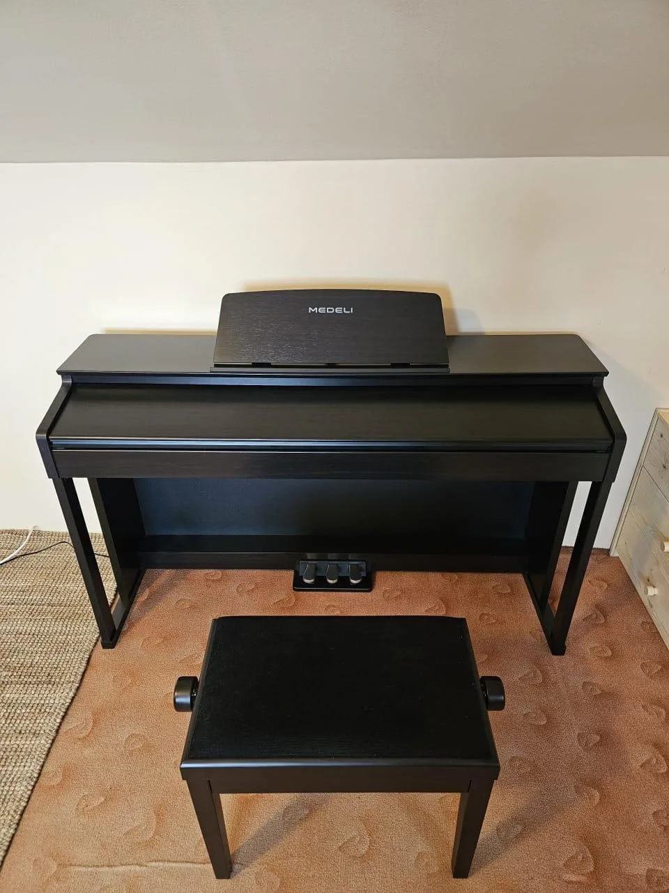 Digitální piano Medeli DP280K (kladívková mechanika)