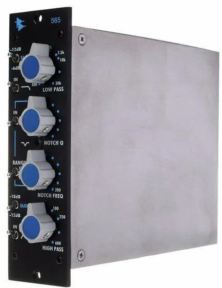 Analogový High Pass/Low Pass filtr API Audio 565 Filter Bank