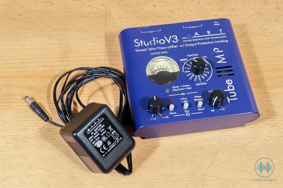 ART Studio V3 - šikovný lampový preamp + procesor + limiter