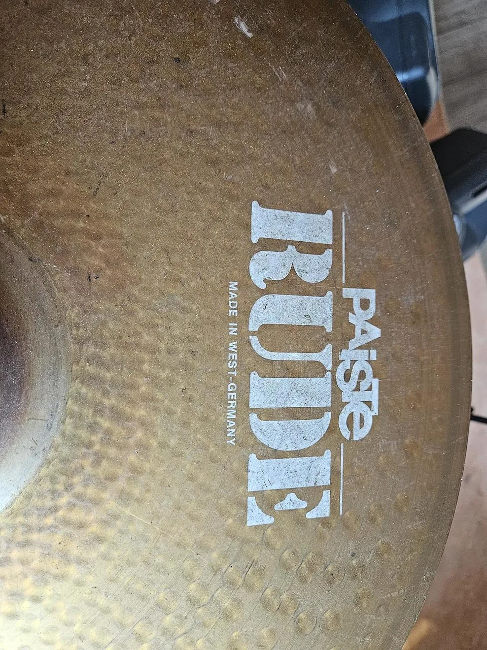 Paiste rude ride crash 20
