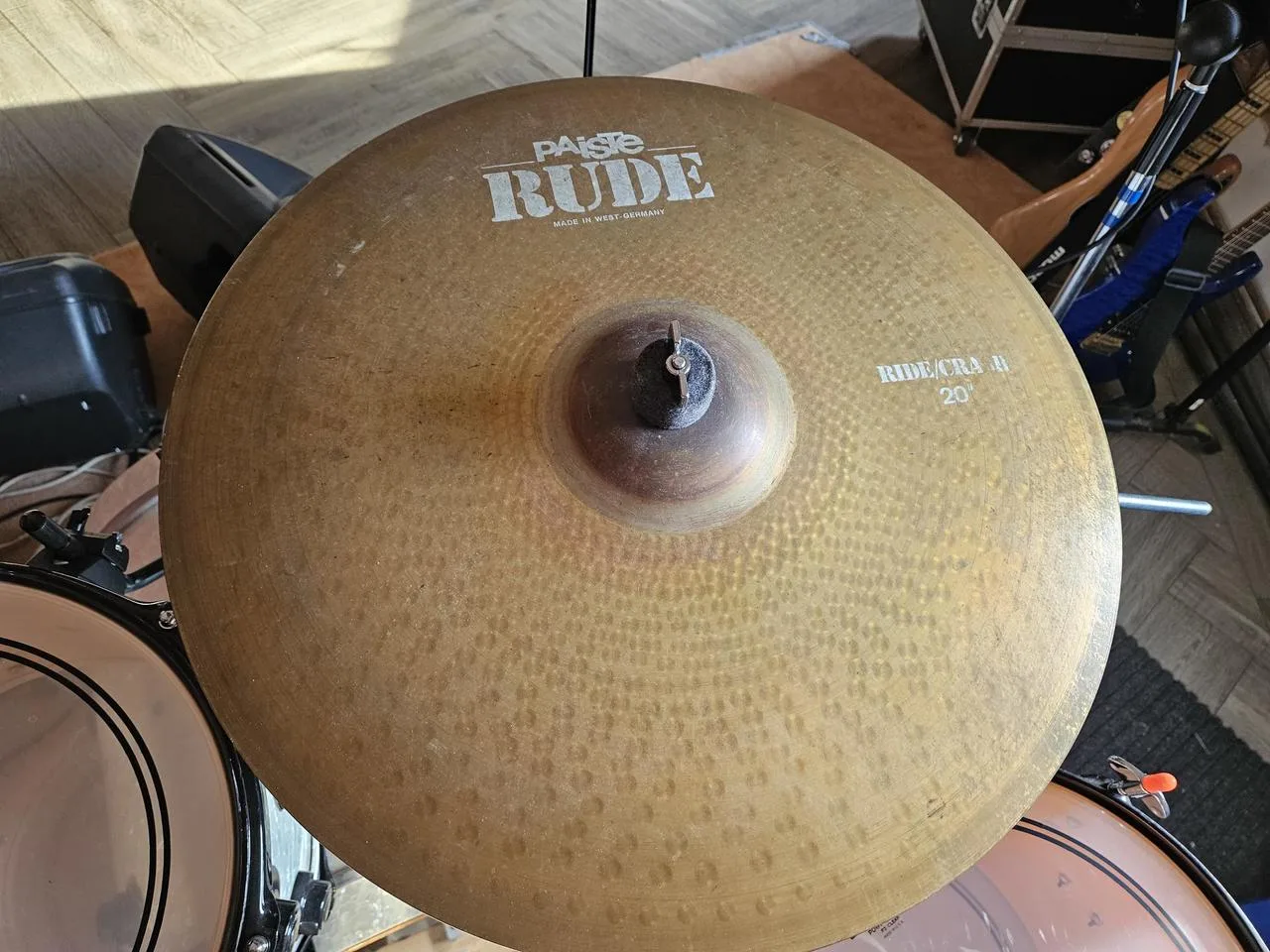 Paiste rude ride crash 20