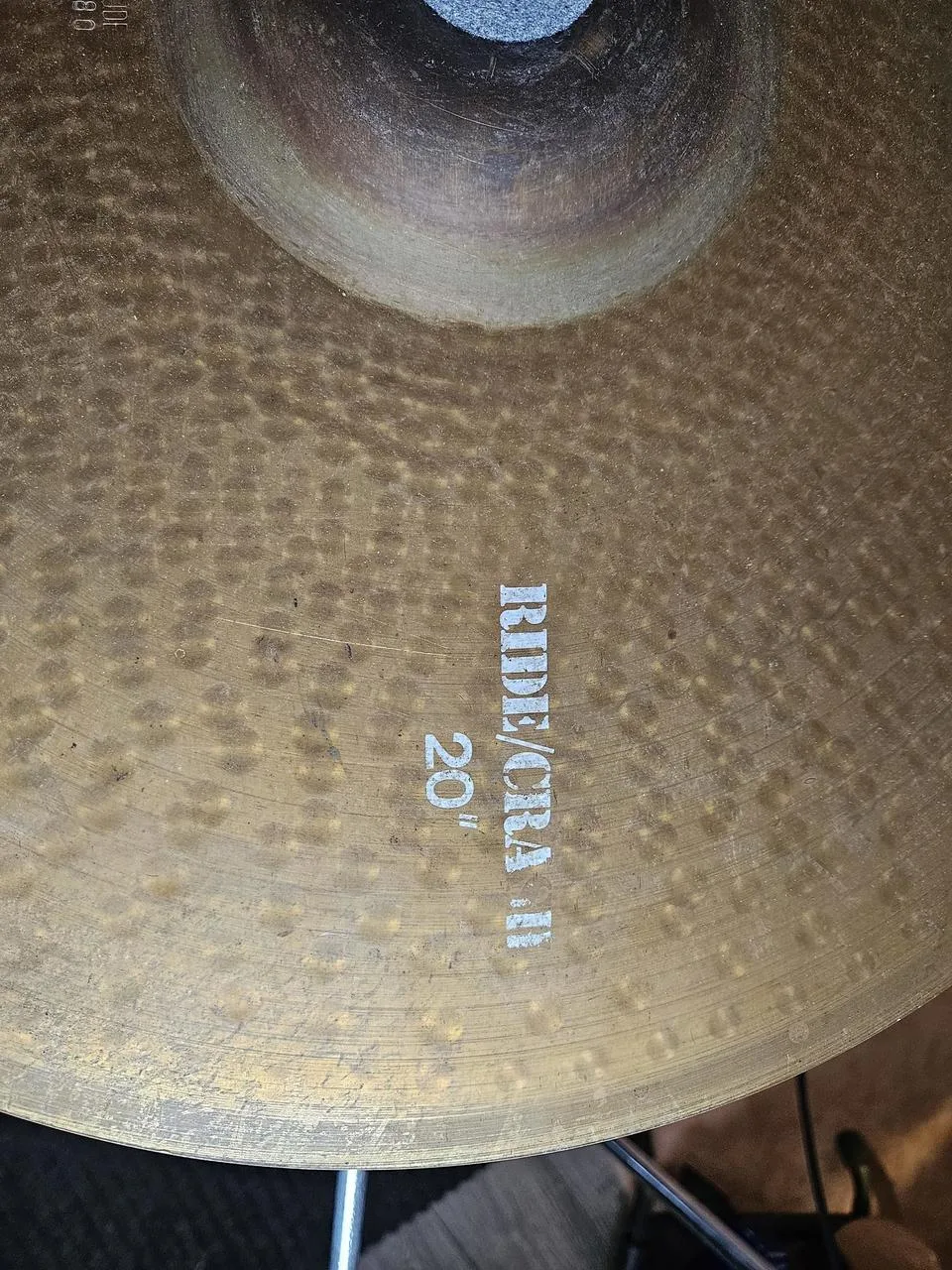 Paiste rude ride crash 20