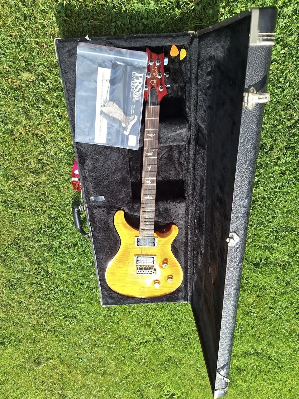 elektrická kytara prs custom 24 10top vintageyellow 2002 USA