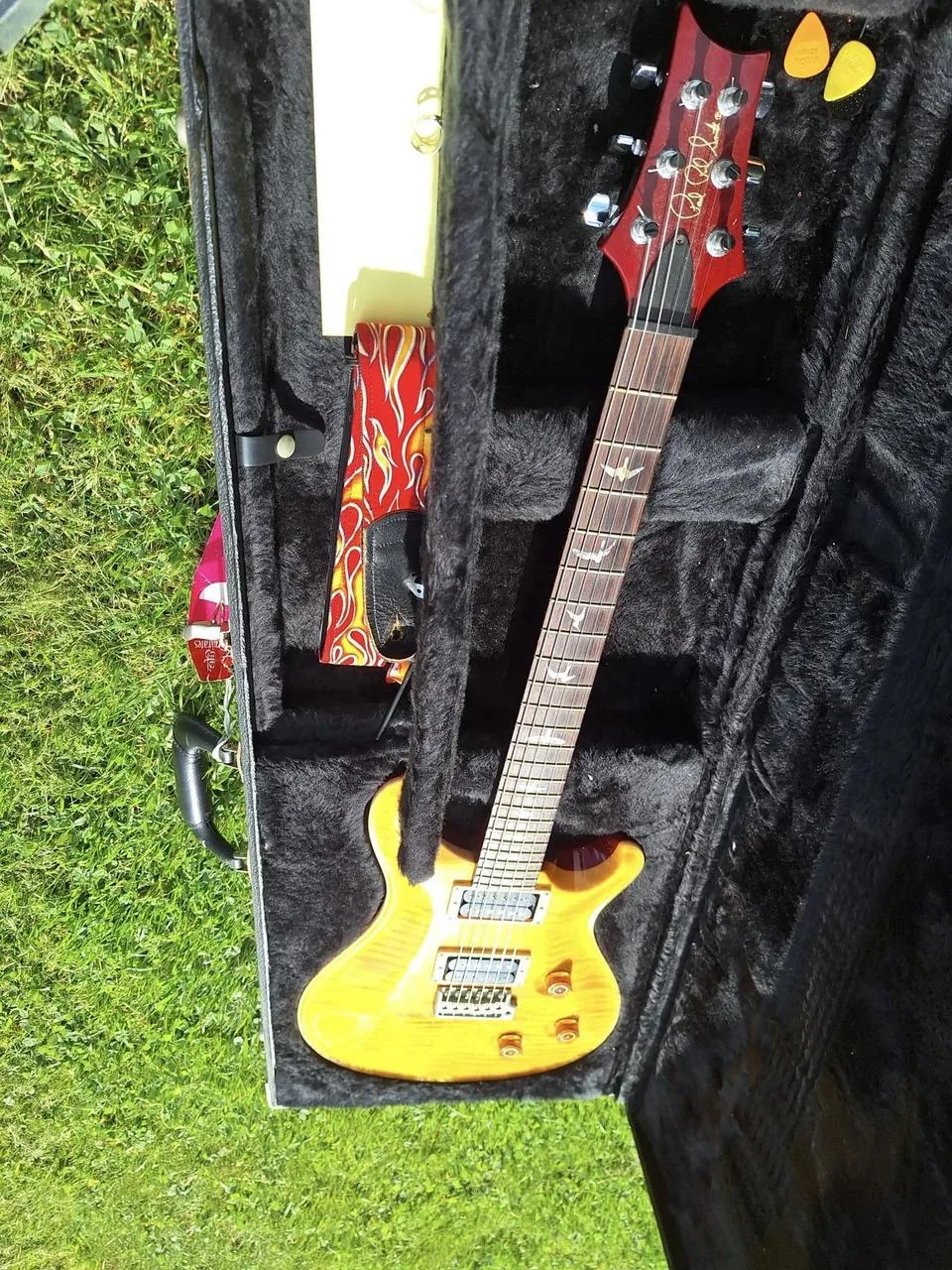 elektrická kytara prs custom 24 10top vintageyellow 2002 USA