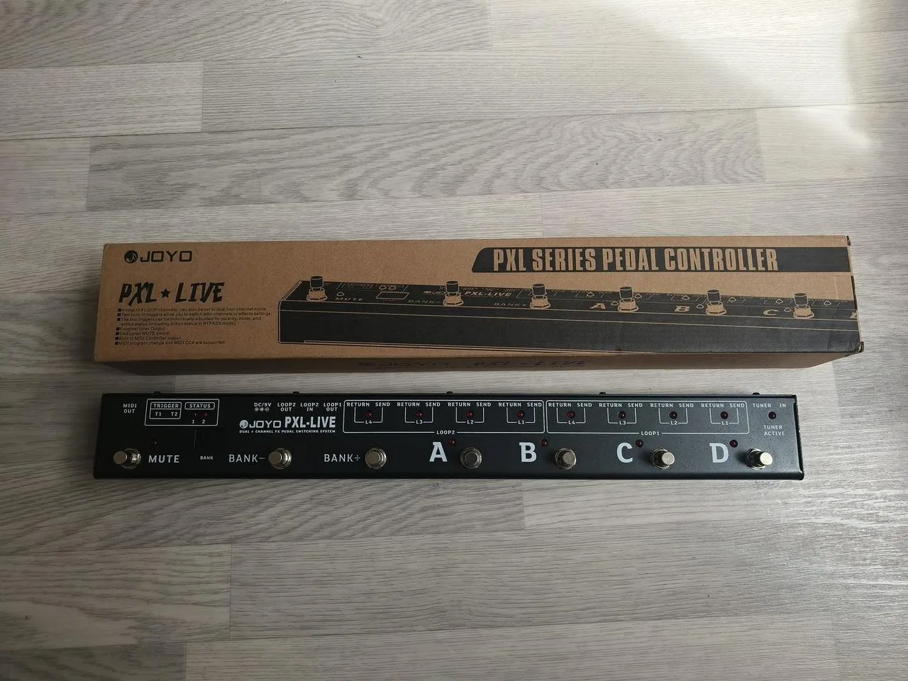 JOYO PXL-live	- pedal controller