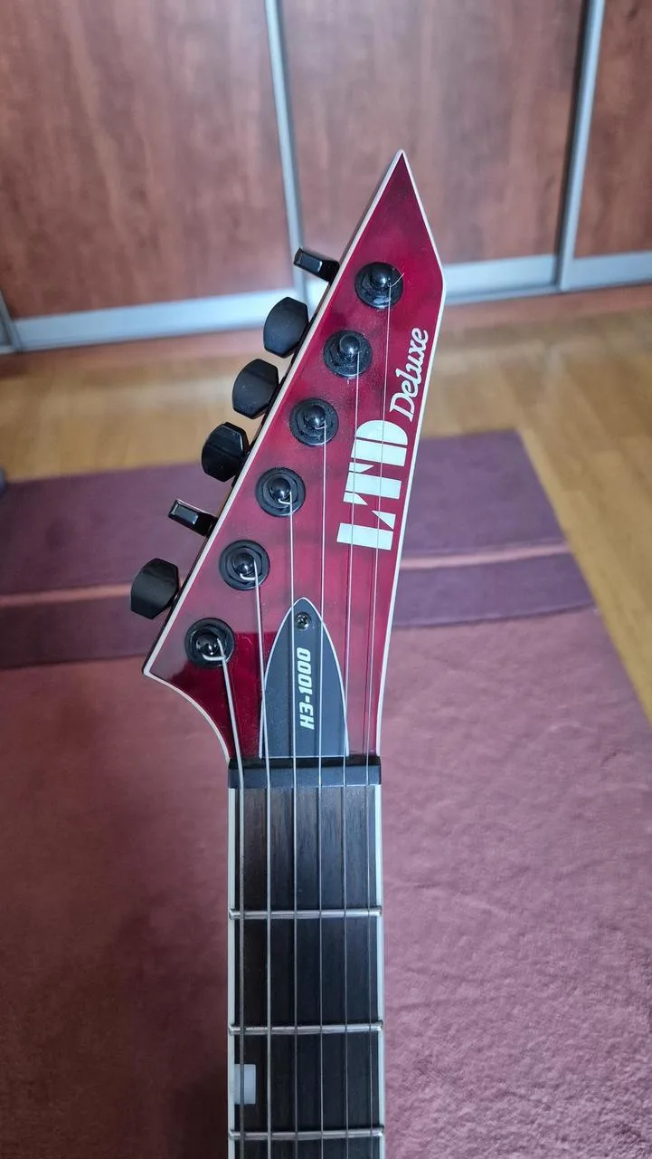 Kytara ESP LTD H3-1000 QM See Thru Black Cherry