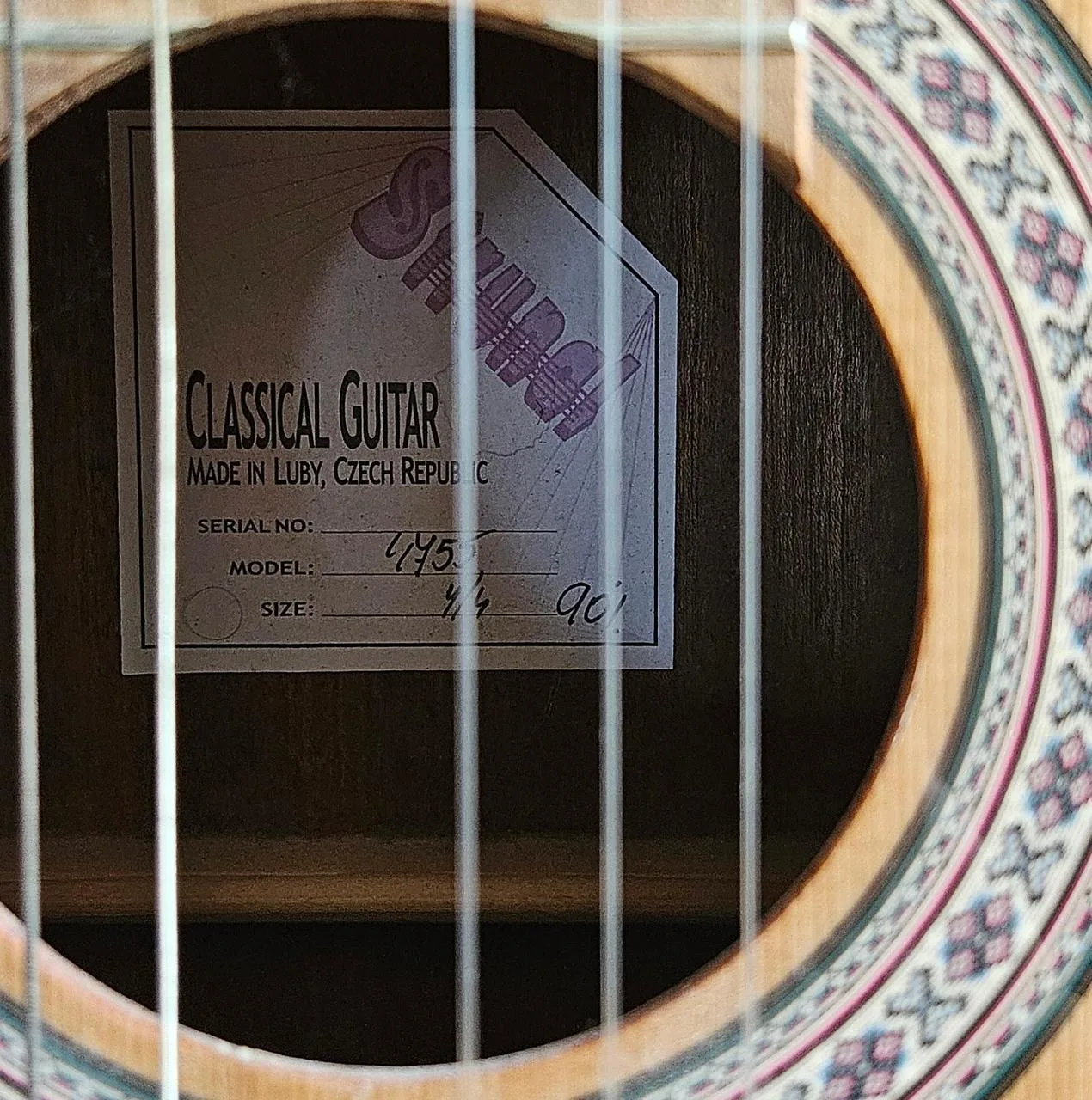 STRUNAL - CLASSICAL GUITAR MADE IN LUBY