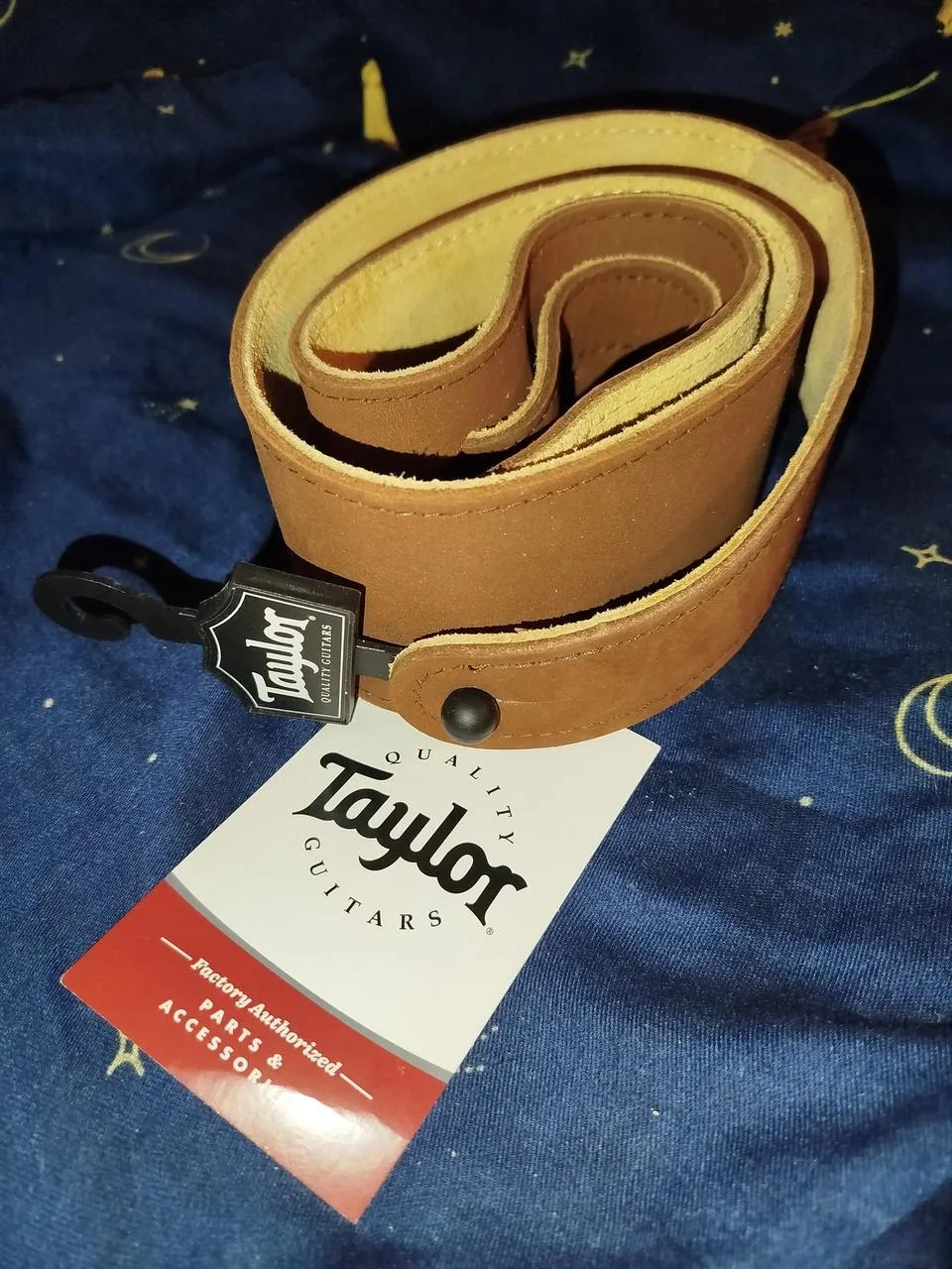 Nový kožený popruh Taylor Gemstone Nubuck - HNĚDÝ